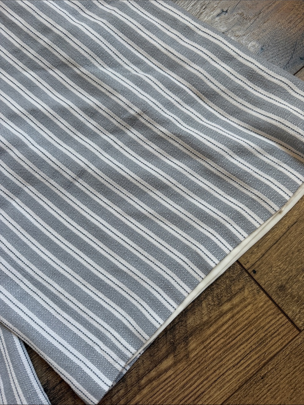 Club Monaco Alberrtah Strapless Striped Wide Leg Jumpsuit Blue White Size 4 - Picture 5 of 10